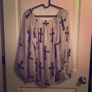 Cross Blouse